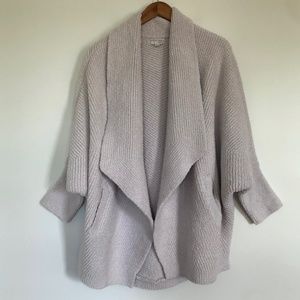 Barefoot Dreams Women’s CozyChic Chevron Ribbed Cardigan Size L / XL